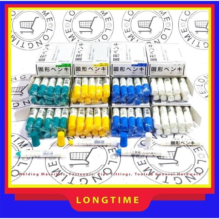 Sakura Solid Marker Spidol KSC Hijau / Putih / Merah / Kuning / Biru Permanent Marker Tahan Air & Pa