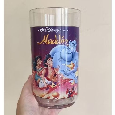 Gelas Disney Edisi Kolektor Barang Langka Peter Pan Pocahontas Aladdin Princess Jasmine Beauty and T