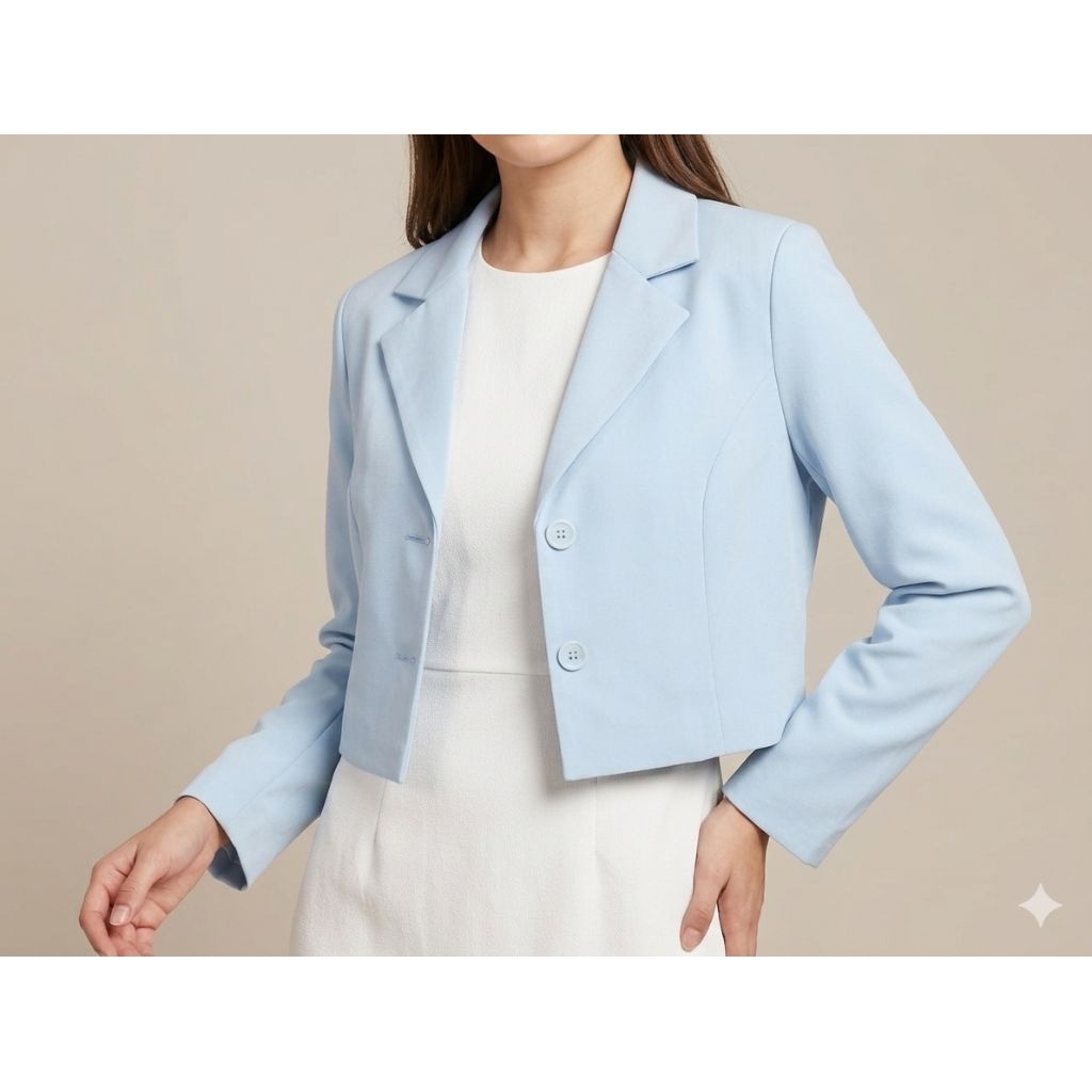 Preloved Colorbox | Blazer Crop | Blazer Kerja