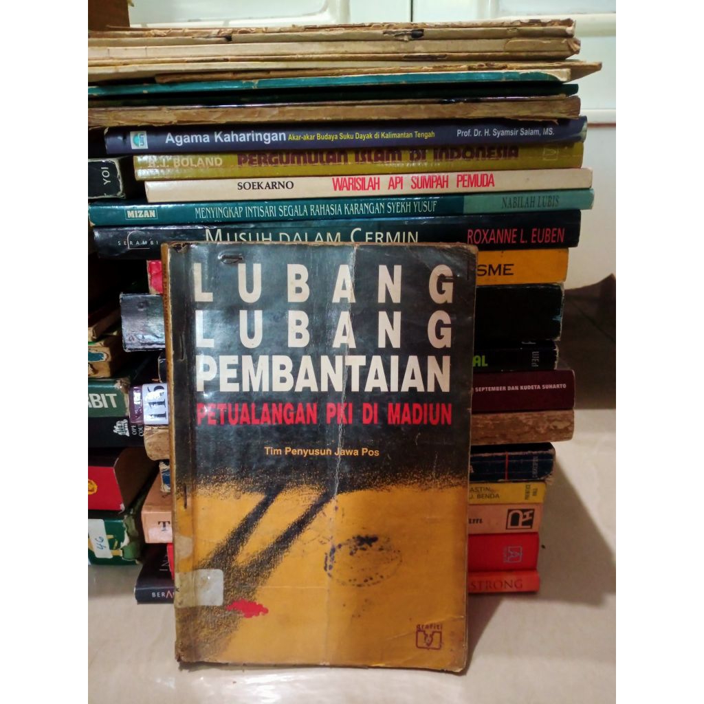 lubang lubang pembantaian petualangan PKI di Madiun