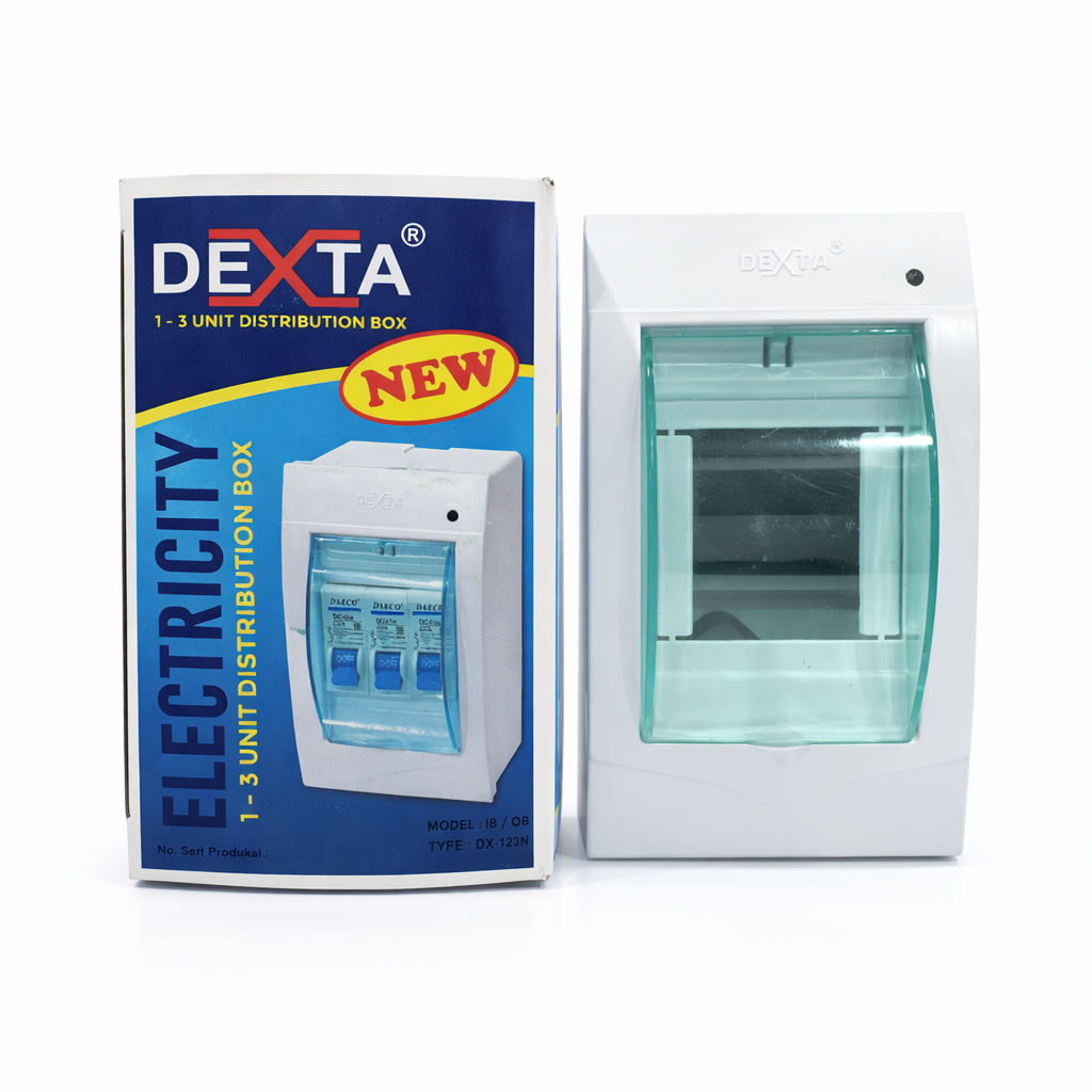 Box Mcb Listrik Dexta 3 Grup - Rumah Mcb Inbow Outbow