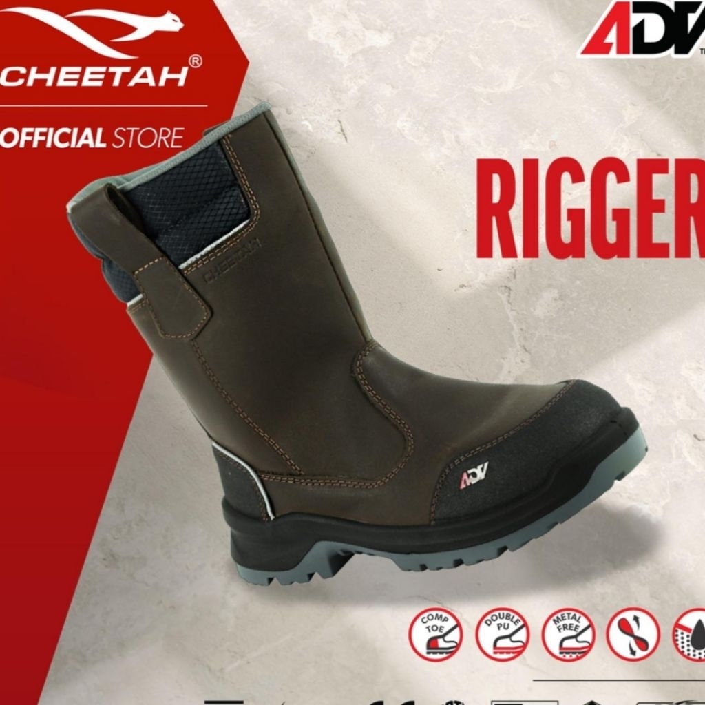 SAFETY SHOES CHEETAH ADV"RIGGER"6228C / SEPATU SAFETY CHEETAH TYPE ADV"RIGGER"6228C