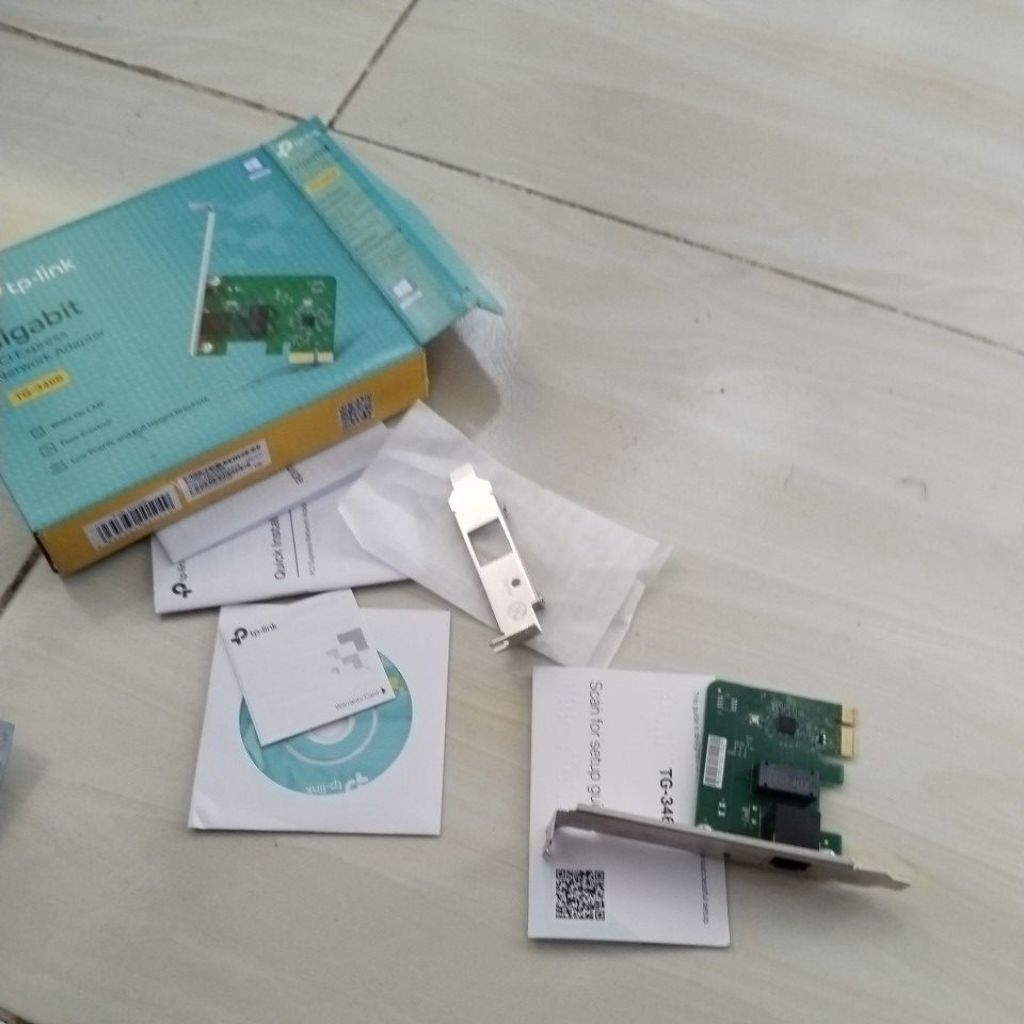 LAN Card PCI Express Gigabit TP-Link TG-3468 Original – Adapter LAN PC 1000Mbps