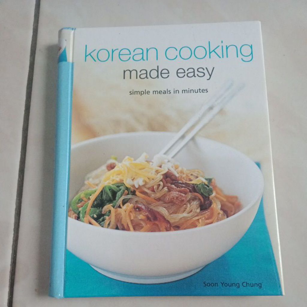 Buku Korean cooking Made easy - soon young chung