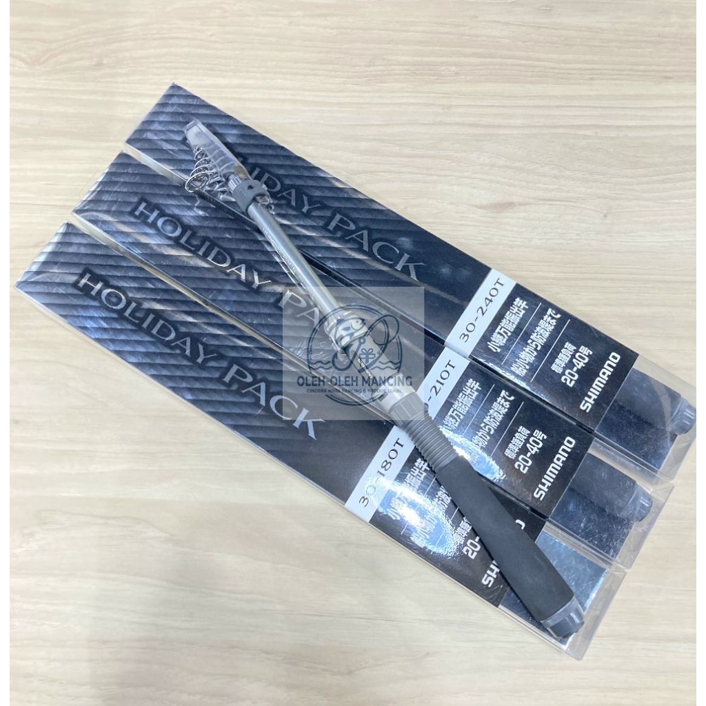 Joran antena telescopic Shimano Holiday pack 30-180T 30-210T 30-240T 30-270T original