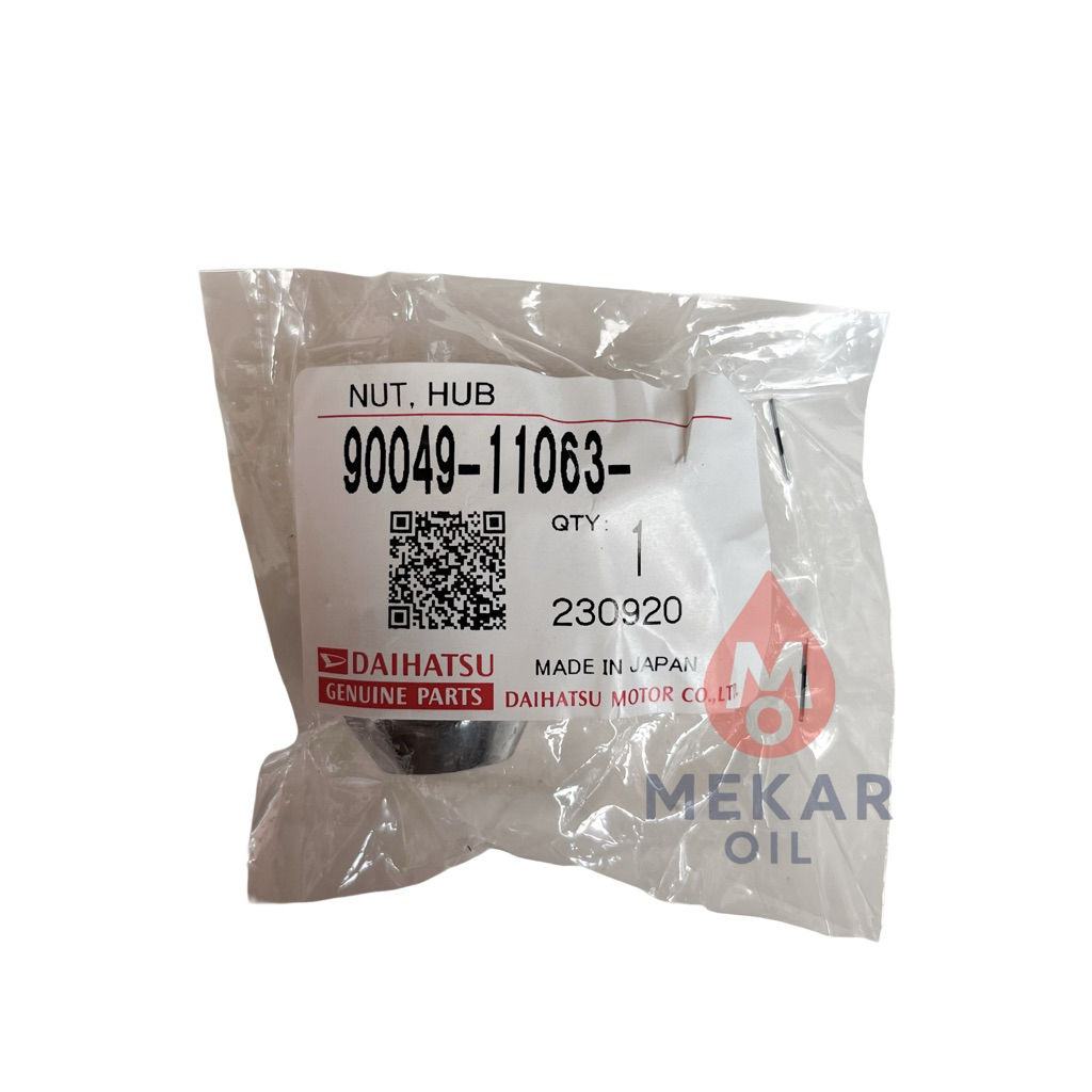 Hub Nut / Mur Roda Belakang (RR) Original Daihatsu – Avanza, Xenia, Granmax, Luxio, Rush, Terios, Ag