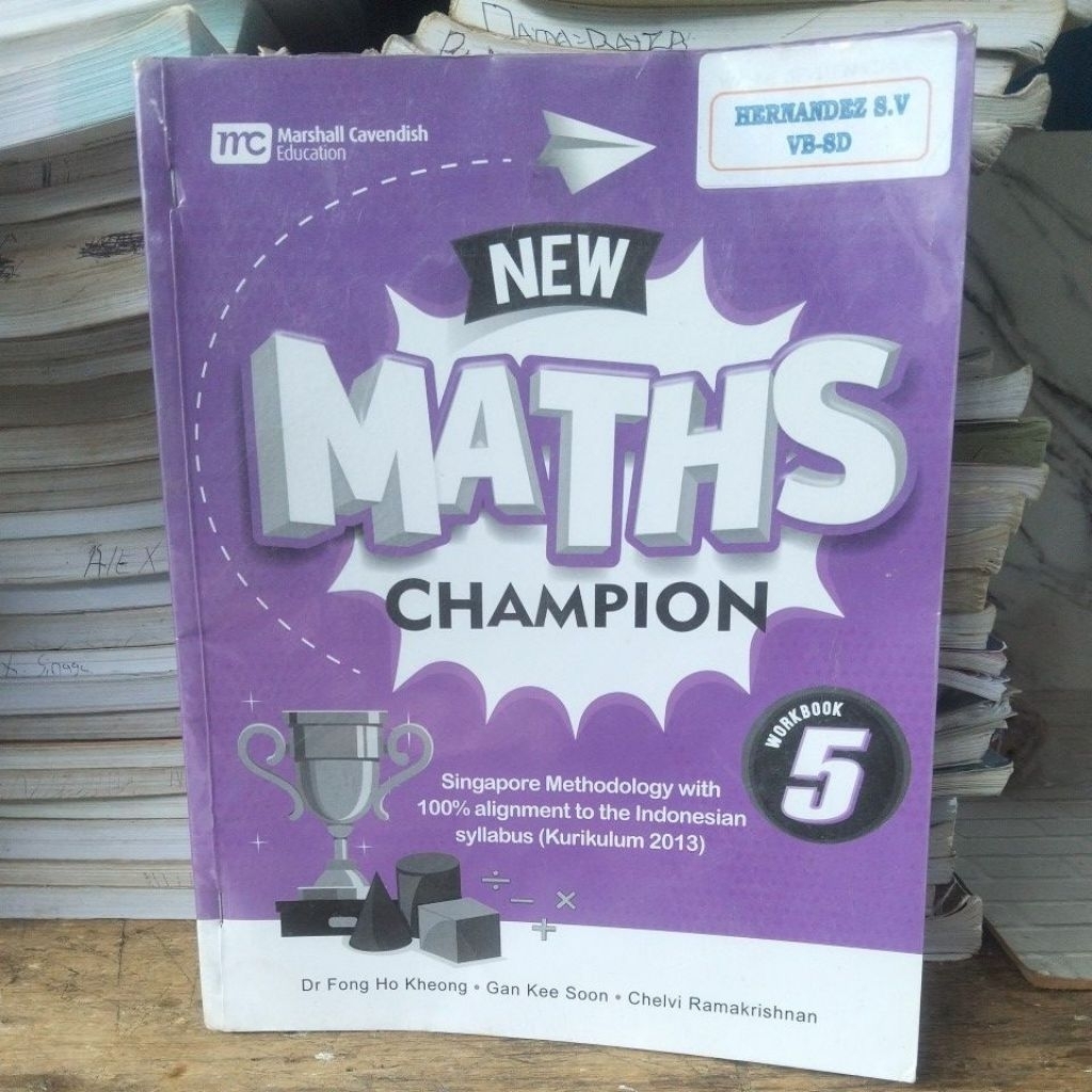 new maths champion 5 workbook