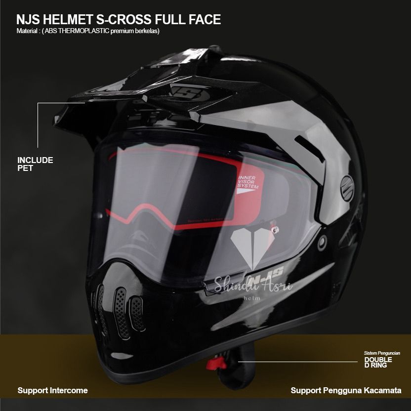 HELM NJS S-CROSS FULLFACE