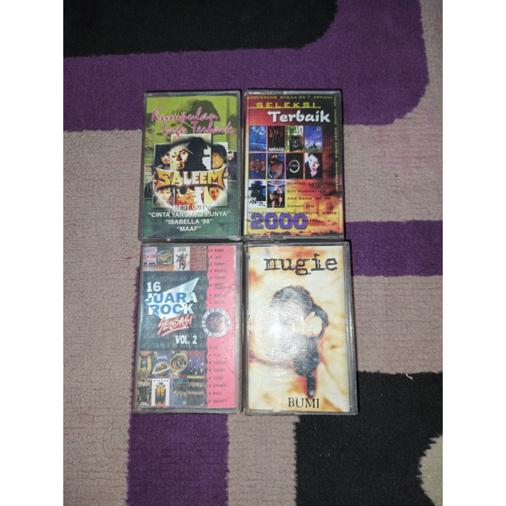 kaset nugie, kaset pita saleem dll