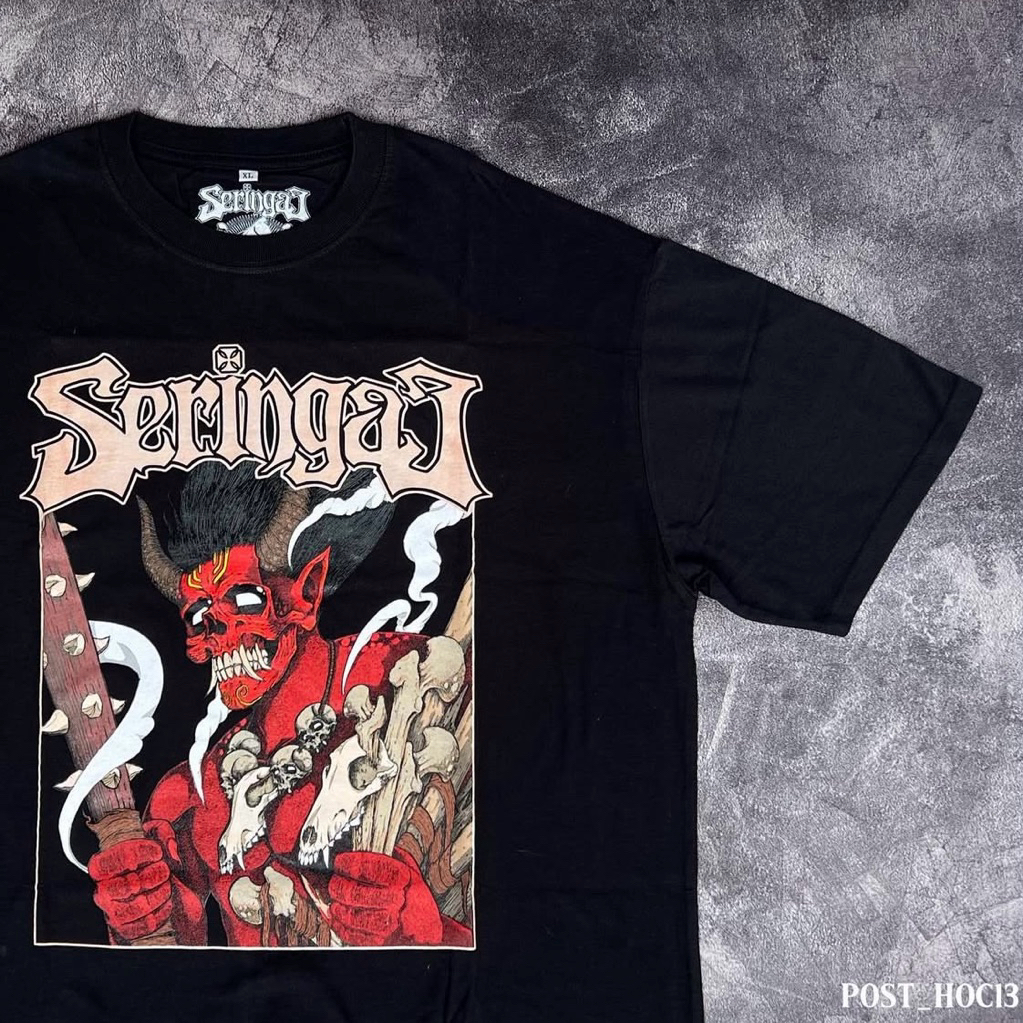 T-SHIRT SERINGAI - SEPERTI API. (seringai official merchandise)