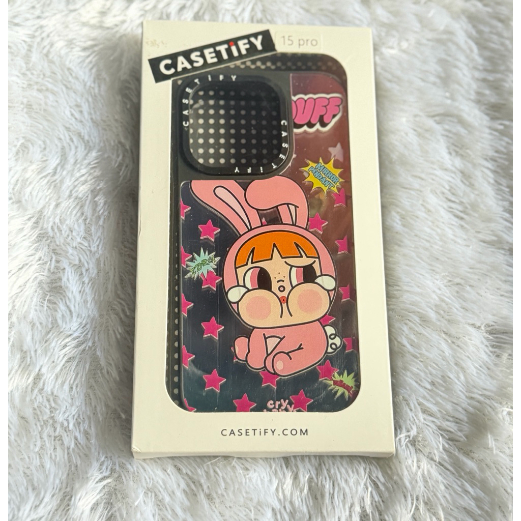Case Casetifyyy Murakami, Mofusand, Shinchan, Molly, Cry Baby, Power Puff Girl Iphone 15 Pro New