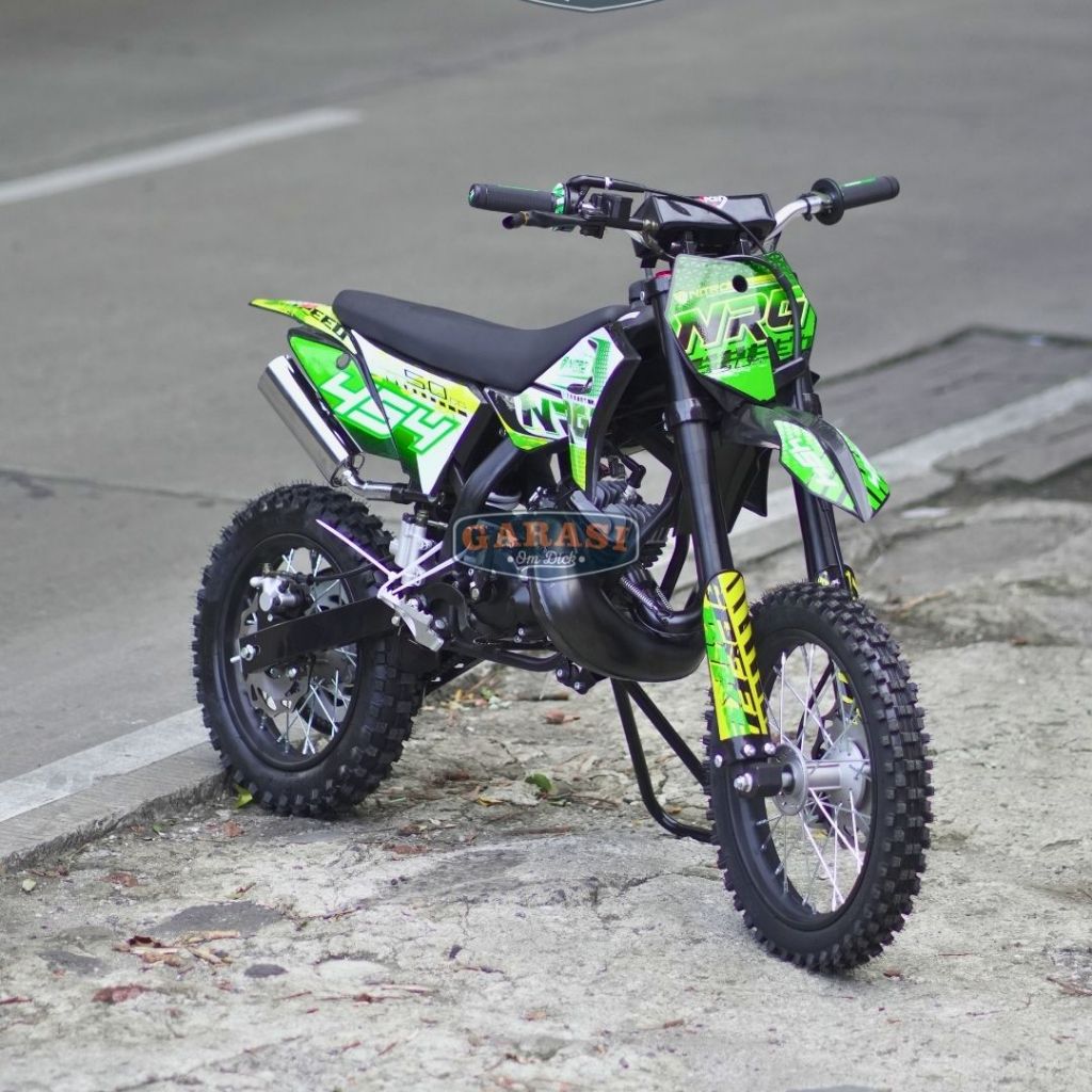 Mini Trail Special Engine 50cc 2 Tak PC Moto PC-454 (New Sticker)