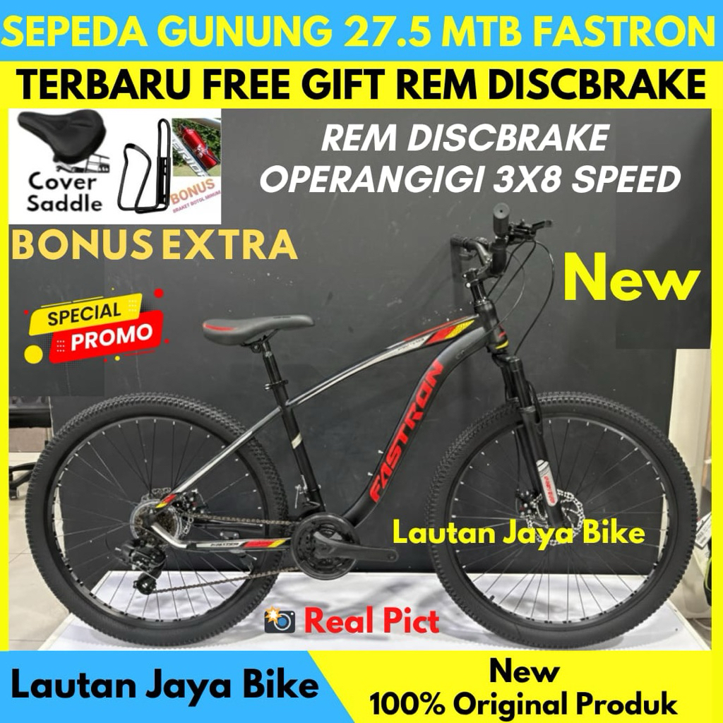 Sepeda Gunung 27.5 MTB FASTRON F-250 by Pacific terbaru