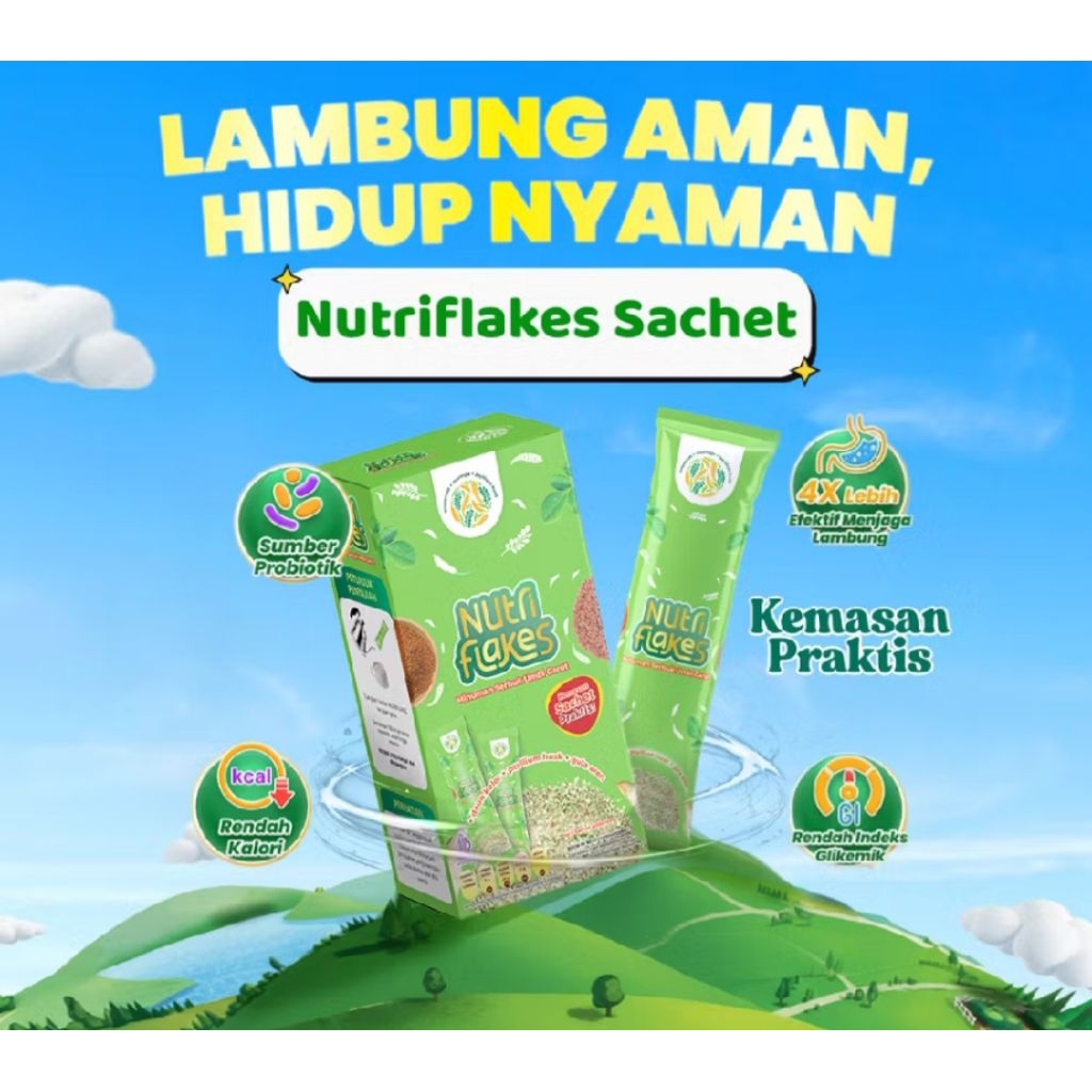 NUTRIFLAKES SACHET 1 BOX