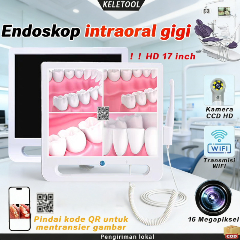 Kamera Endoskopi Gigi Dental Lengkap Intraoral Camera Dental Intraoral Dental Endoscope Dental Intra
