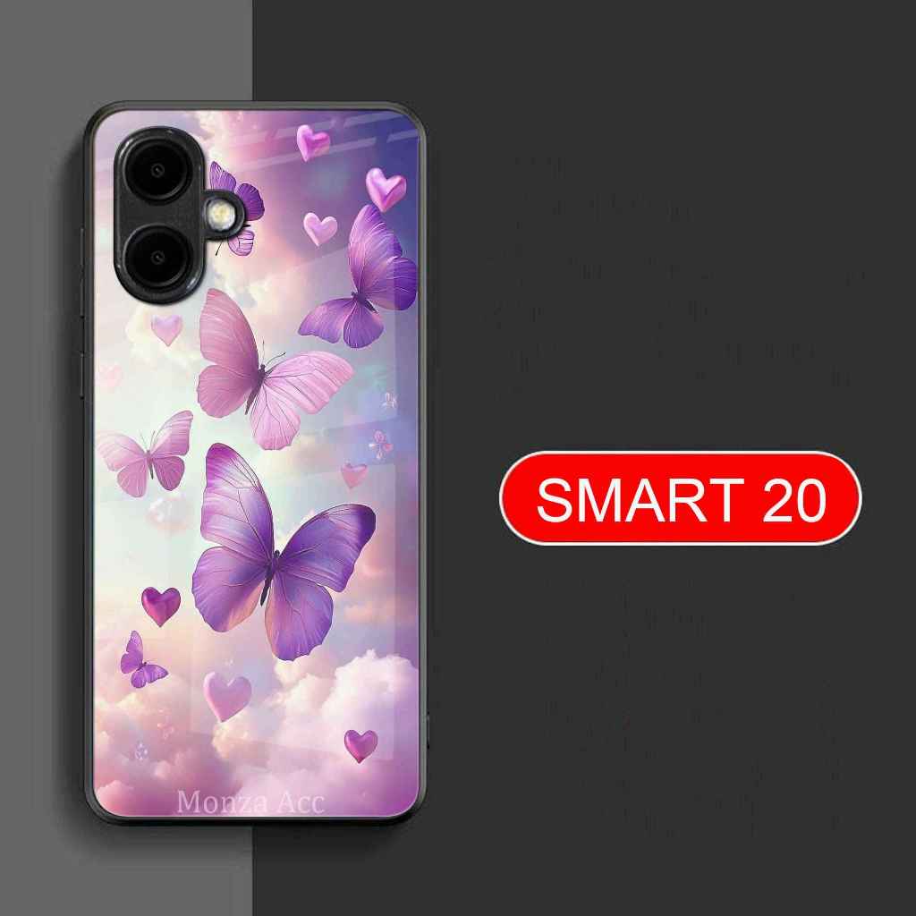 Softcase Glass Kilau Untuk Infinix Smart 20 Terbaru -  Casing Hp Infinix Smart 20 - N57
