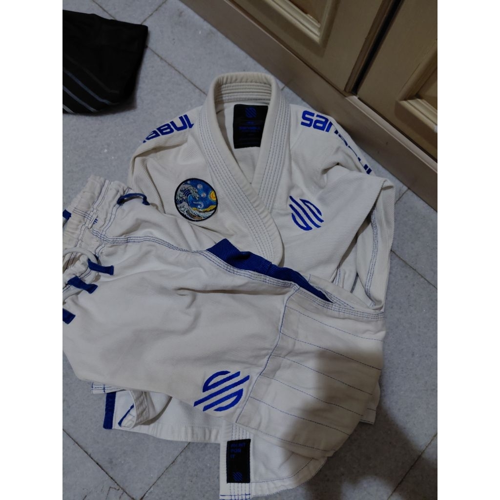 BJJ gi (kimono) sanabul ultra light import from US ukuran A0