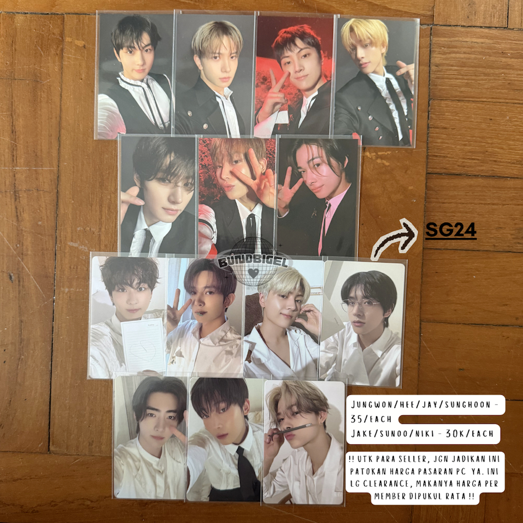 ENHYPEN OFFICIAL PC (POB Merch DB/SG24)