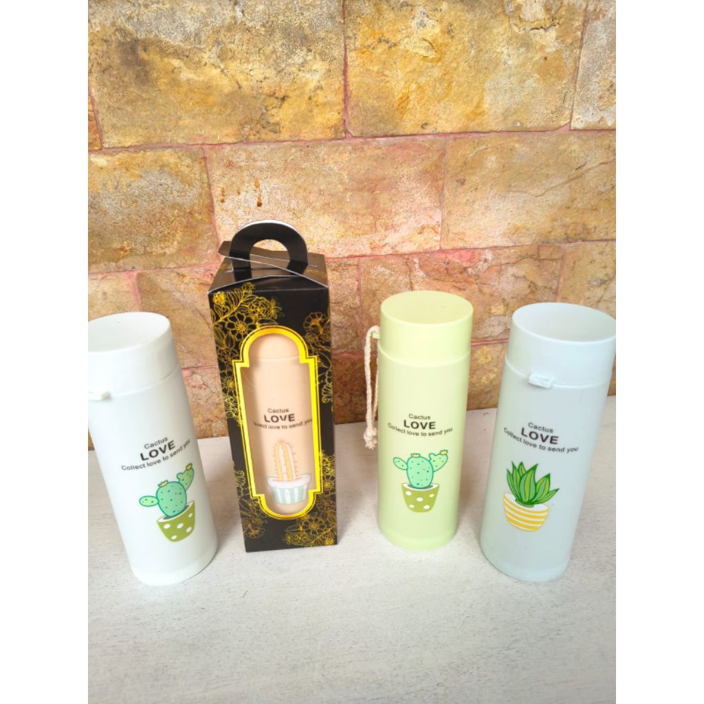 Botol Kaktus Kemas Box Souvenir / Tumbler Kaktus Kemas Box Souvenir / Botol Kaktus / Souvenir Botol 