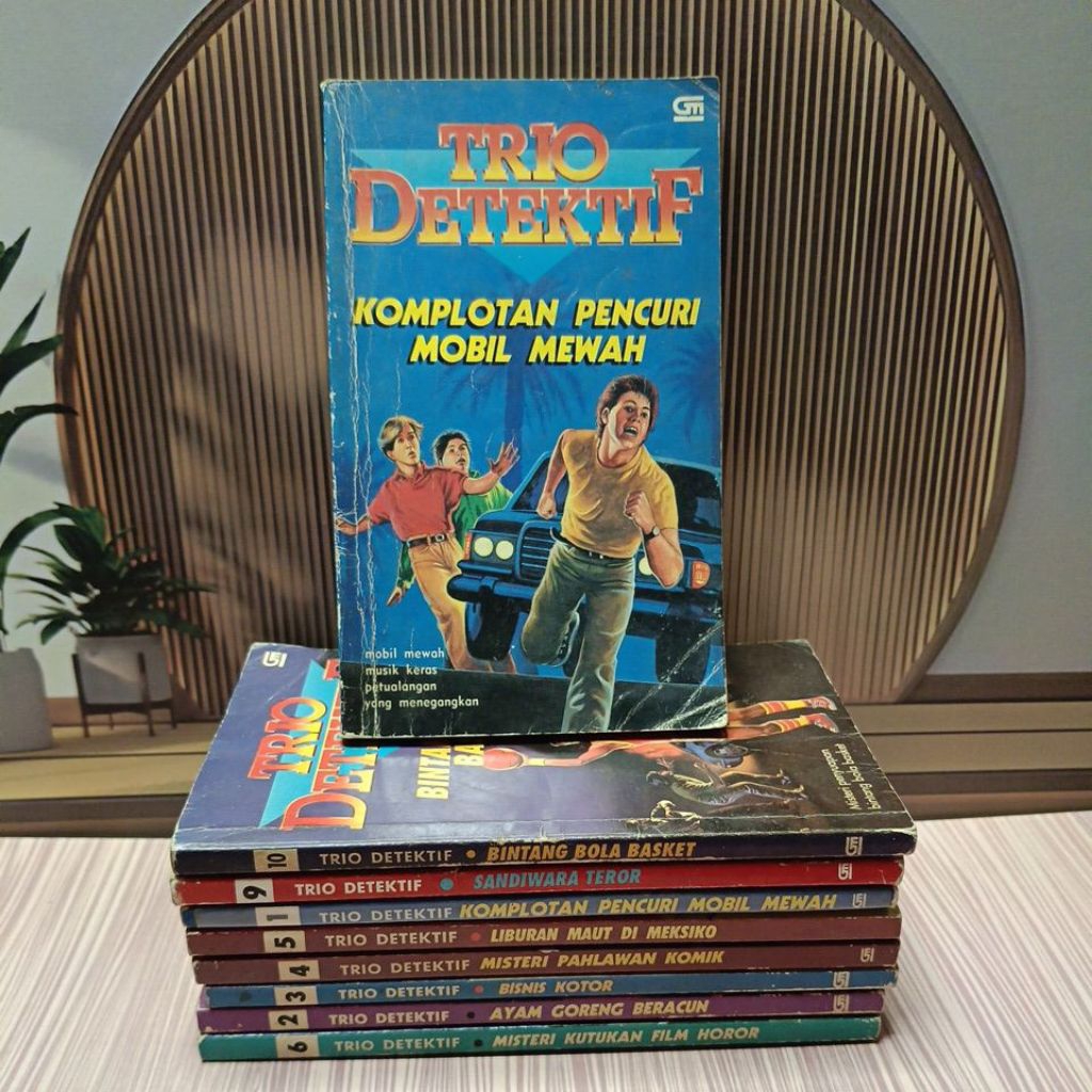 Novel Trio Detektif / klub detektif lainnya Cabutan Original Preloved