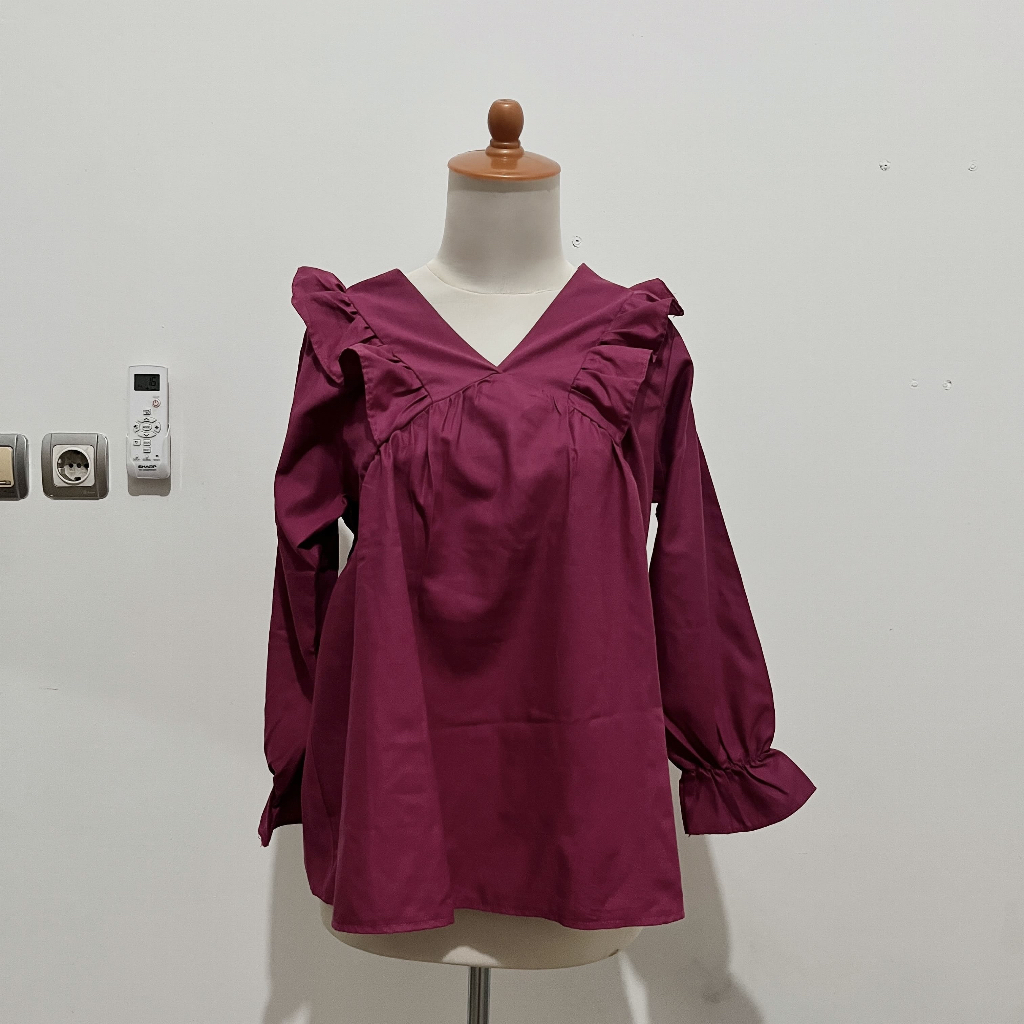 Blouse Pink Fuchsia preloved