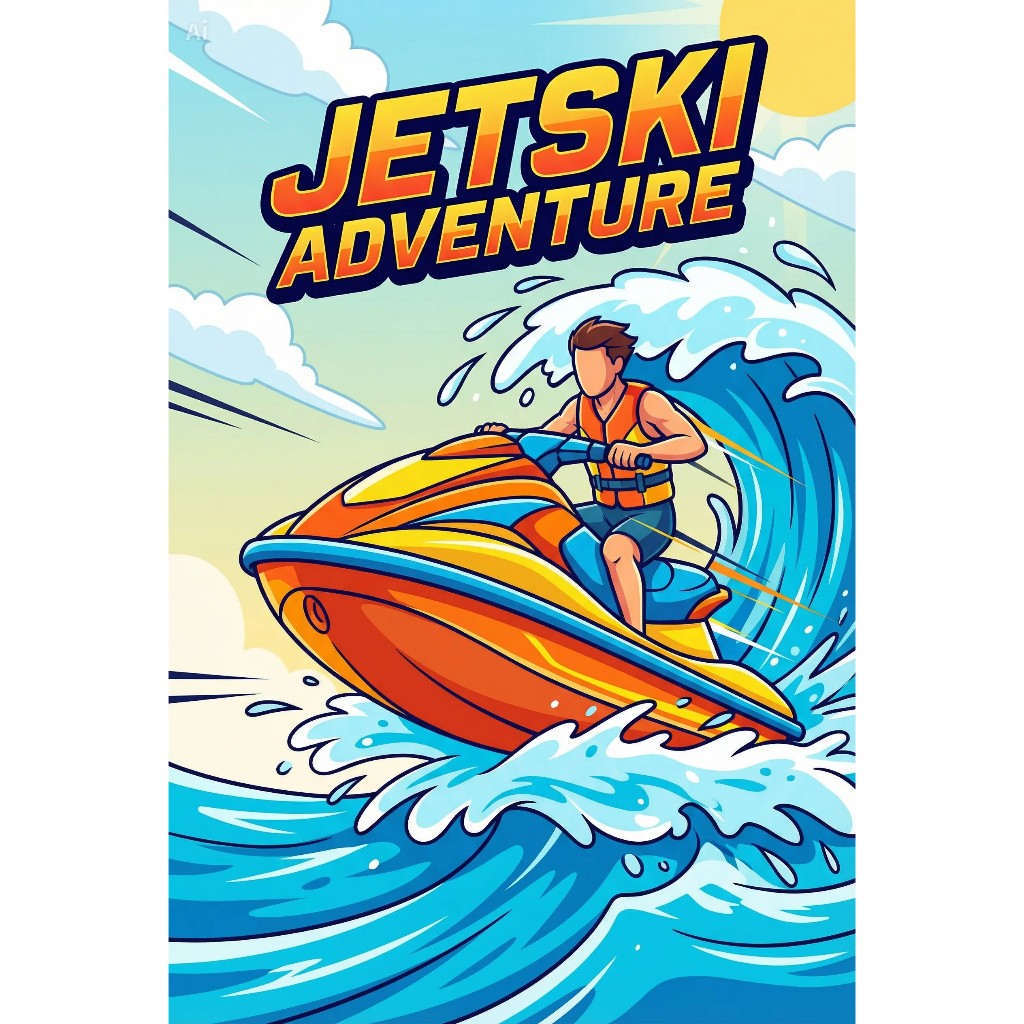 Promo  Voucher Jet Ski with Instruktur Tanjung Benoa Bali