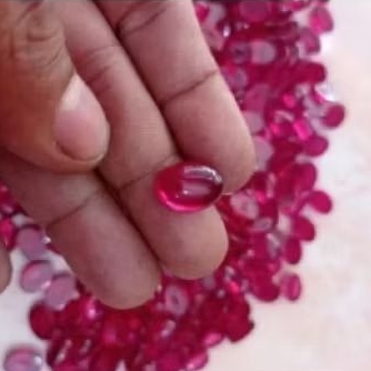 batu akik merah siem asli keras 9 shm dim 14x10mm