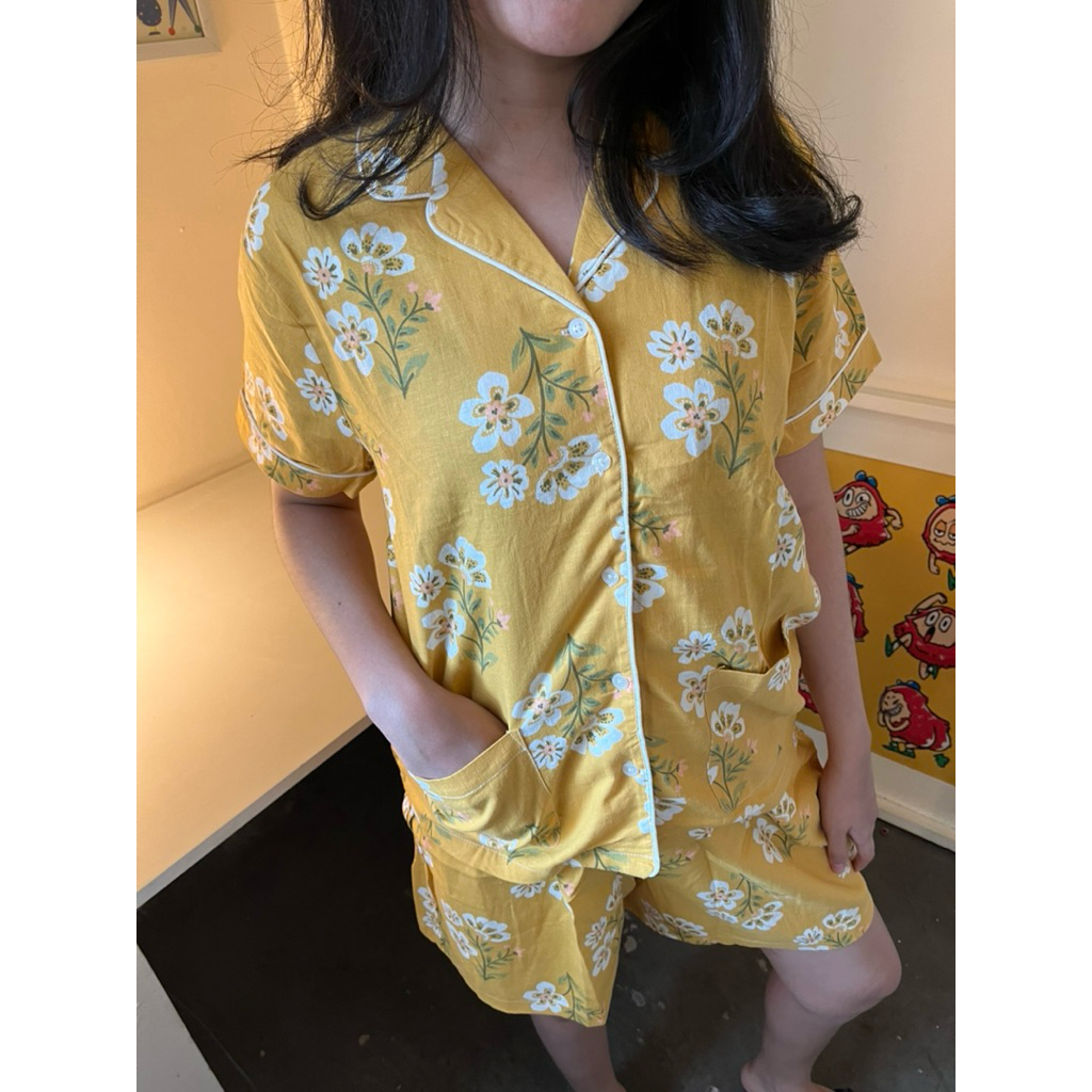 BabyDoll- Homewear Baju Tidur Daster Piyama lengan panjang Piyama lengan pendek