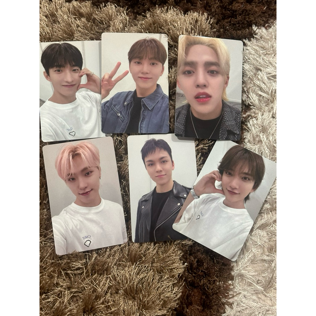 Seventeen FML photocard YZY D (scoups dino seungkwan joshua vernon dokyeom