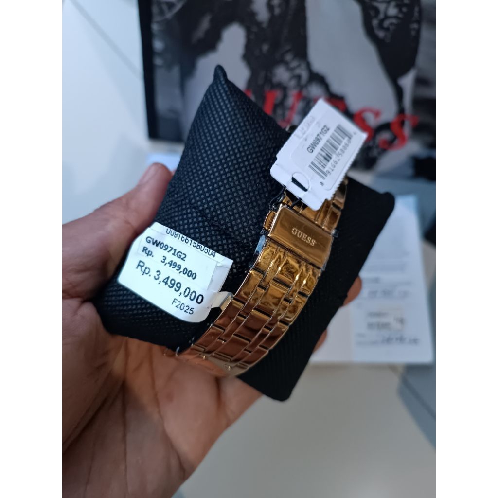 jam guess pria gold original