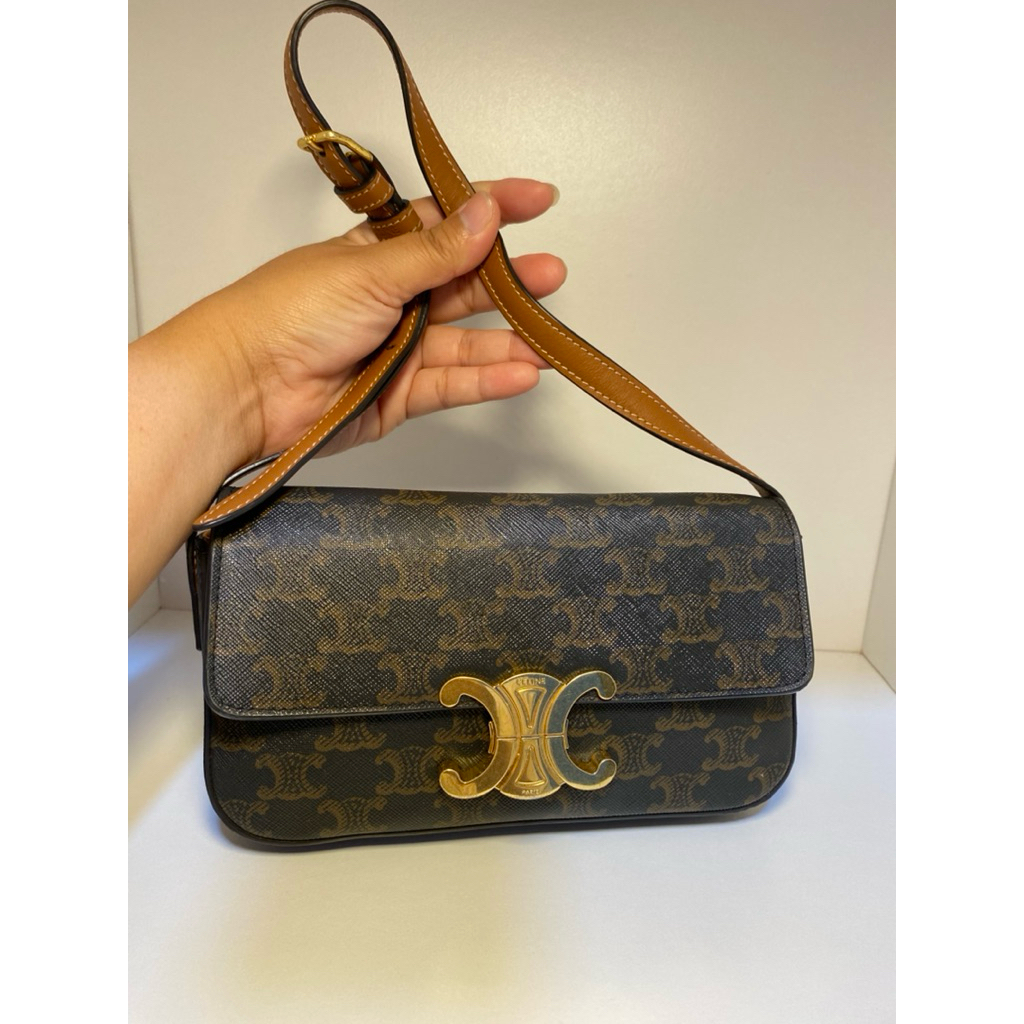 Celine triomphe shoulder bag
