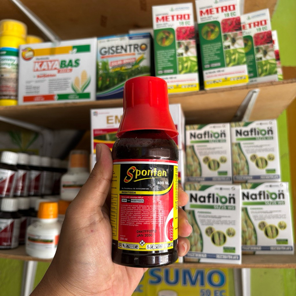 Spontan 400 SL 200 ml Insektisida Sistemik Pembasmi Wereng Sundep Hama Padi Ampuh