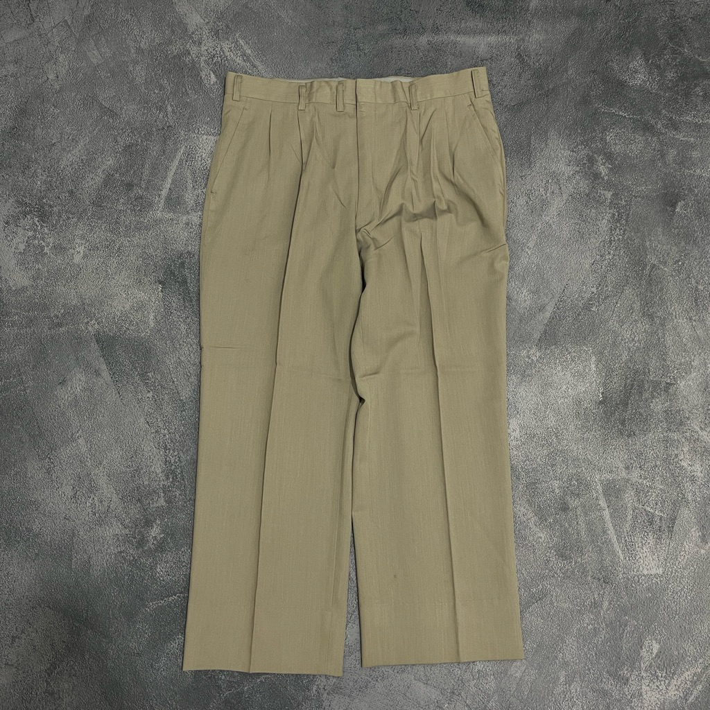Celana Bahan / Celana Formal / Trousers Pants / Vintage / Second / SPALDING