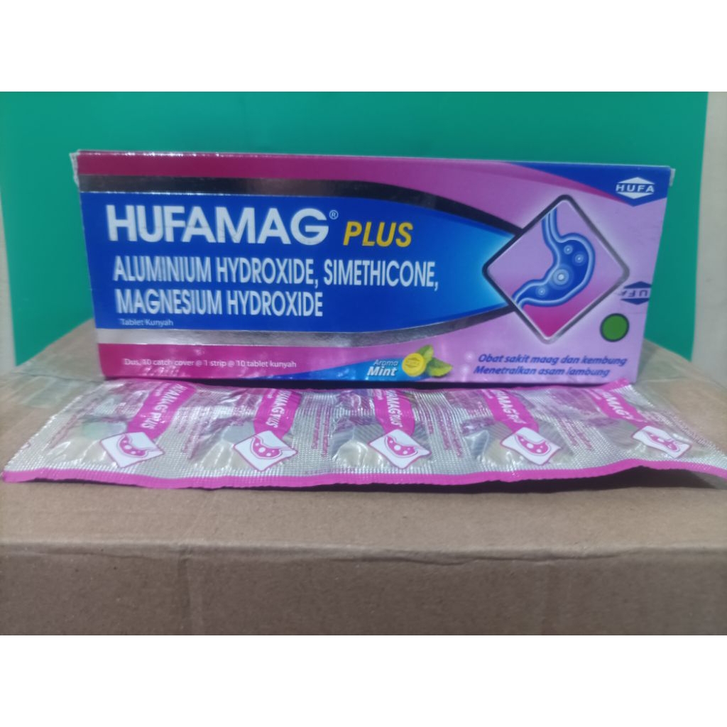 Hufamag Tablet obat lambung obat asam lambung
