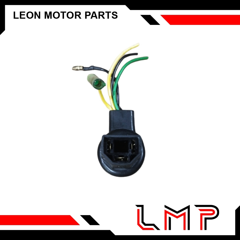 SOKET LAMPU DEPAN -  H4 KAKI 3 NINJA, CRF, BYSON, VIXION