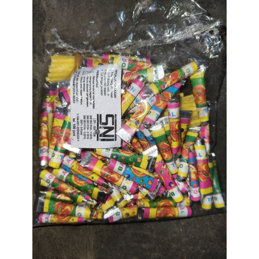 100 PCS BALON 777 ODOL JADUL GROSIR
