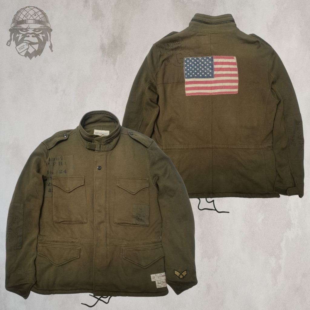 M65 jacket  Ralph Lauren [ fashion ] / m65 jacket us.army / bukan m51 m43 jacket / vintage military 