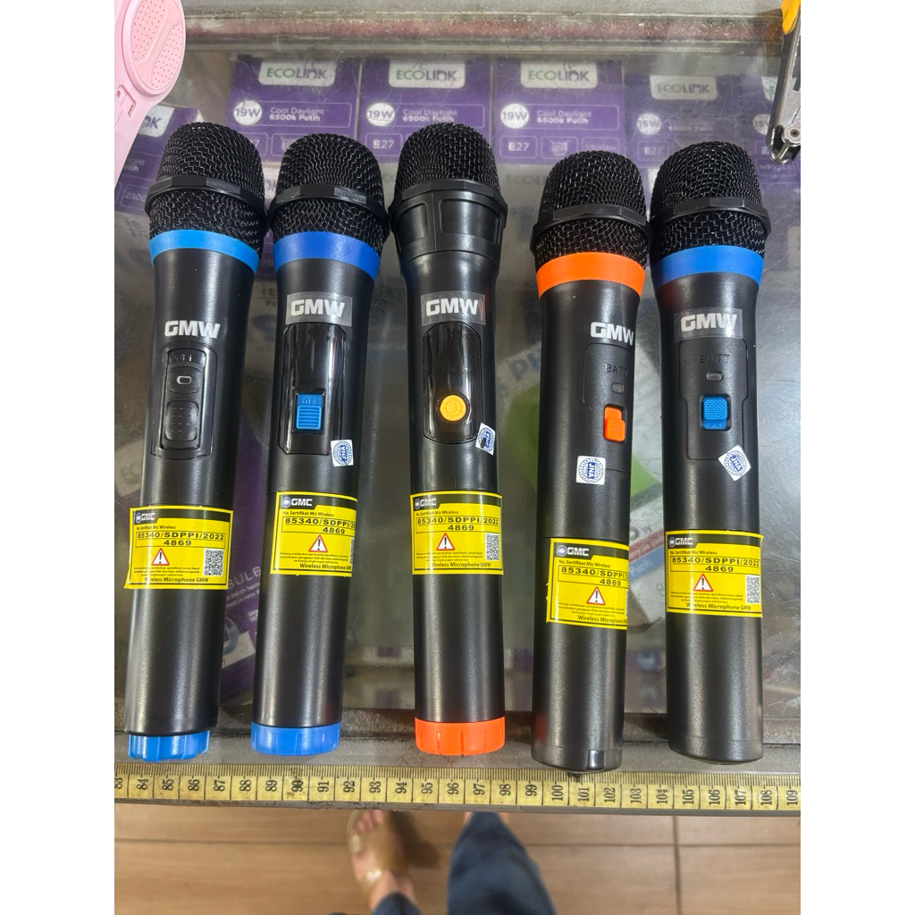 Mic Wireless GMW Cocok untuk speaker Aktif GMC