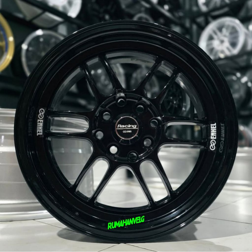 velg enkei rpf1 ring 15 pcd 4x100 - 4x114,3 lebar 6,5 velg racing r15 velg mobil Avanza Xenia Livina