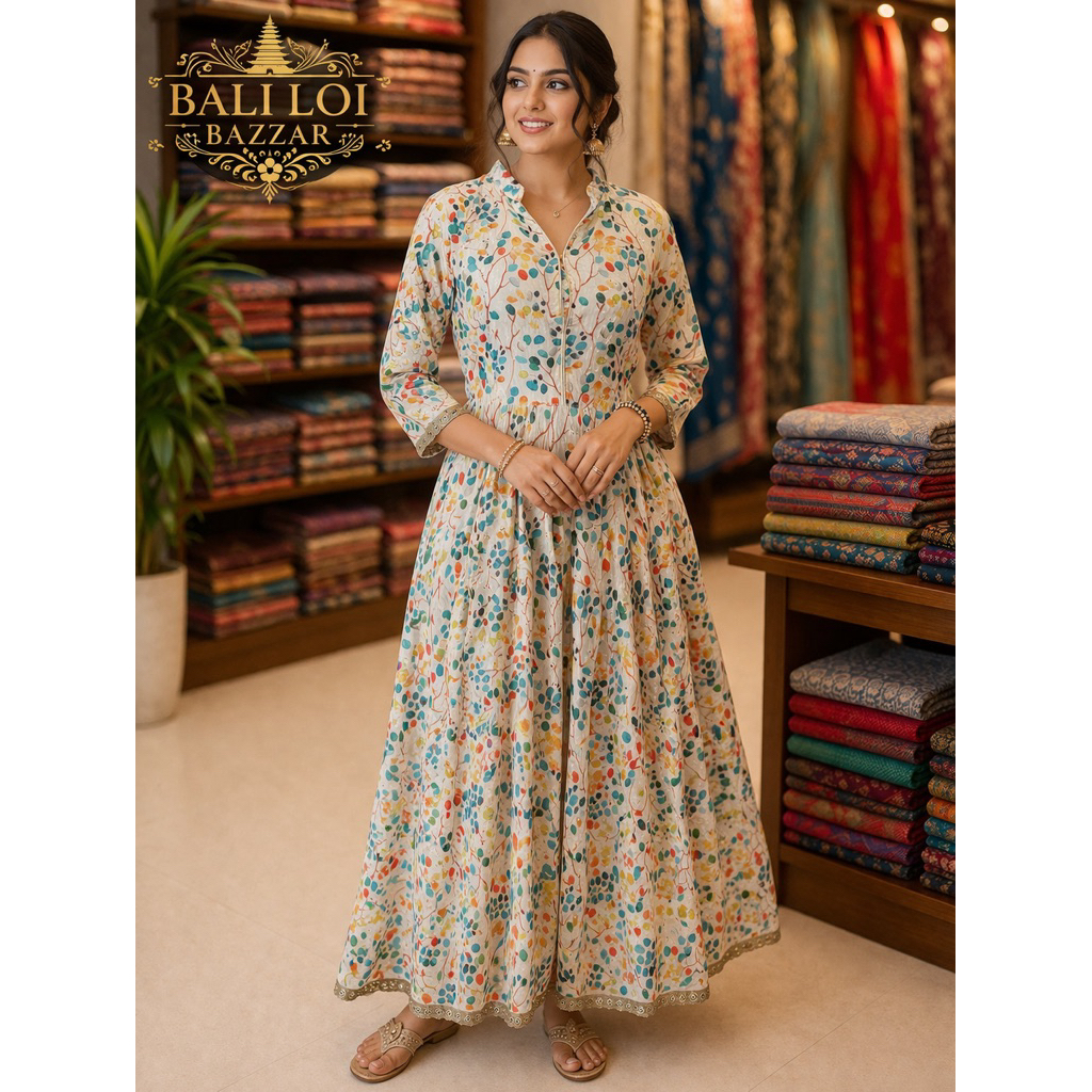 Anarkali Dress India – Baju India Wanita Elegan – Gamis India Premium