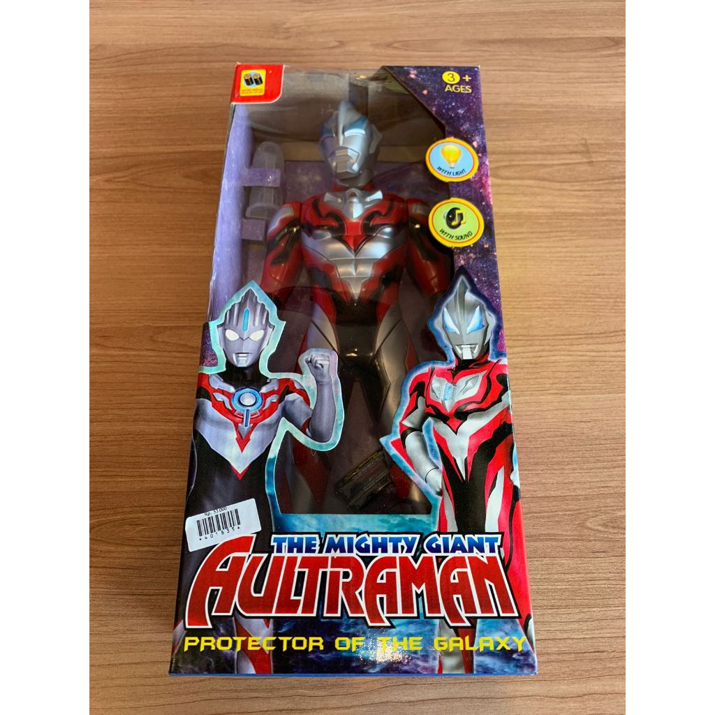 mainan robot ultraman orb geed zero ginga besar lampu dan suara