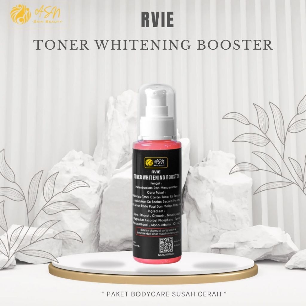 Toner Whitening Booster Rvie