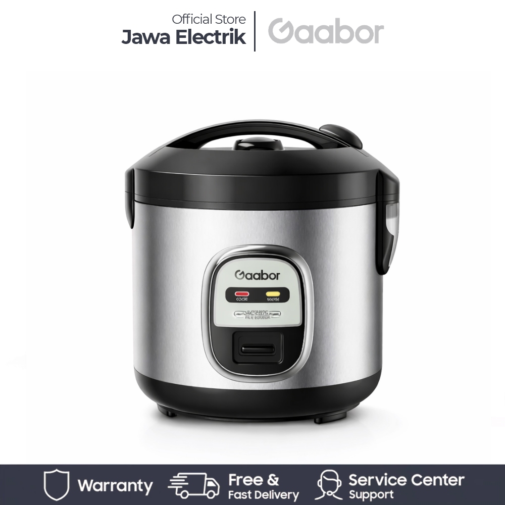 Rice Cooker Serbaguna Gaabor (Memasak Mengukus Menghangatkan) - Kapasitas 1 Liter