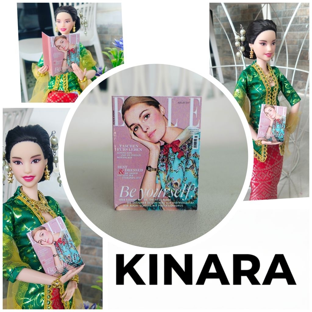 Miniatur Majalah Tabloid For Barbie Doll