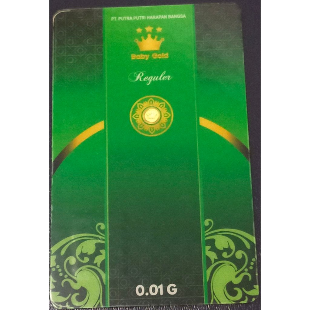 Logam Mulia Emas Baby Gold 0,01 Gram