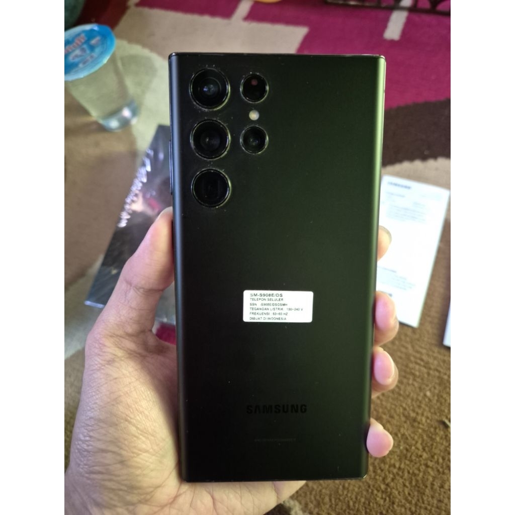 Samsung s22 ultra minus garis layar 1