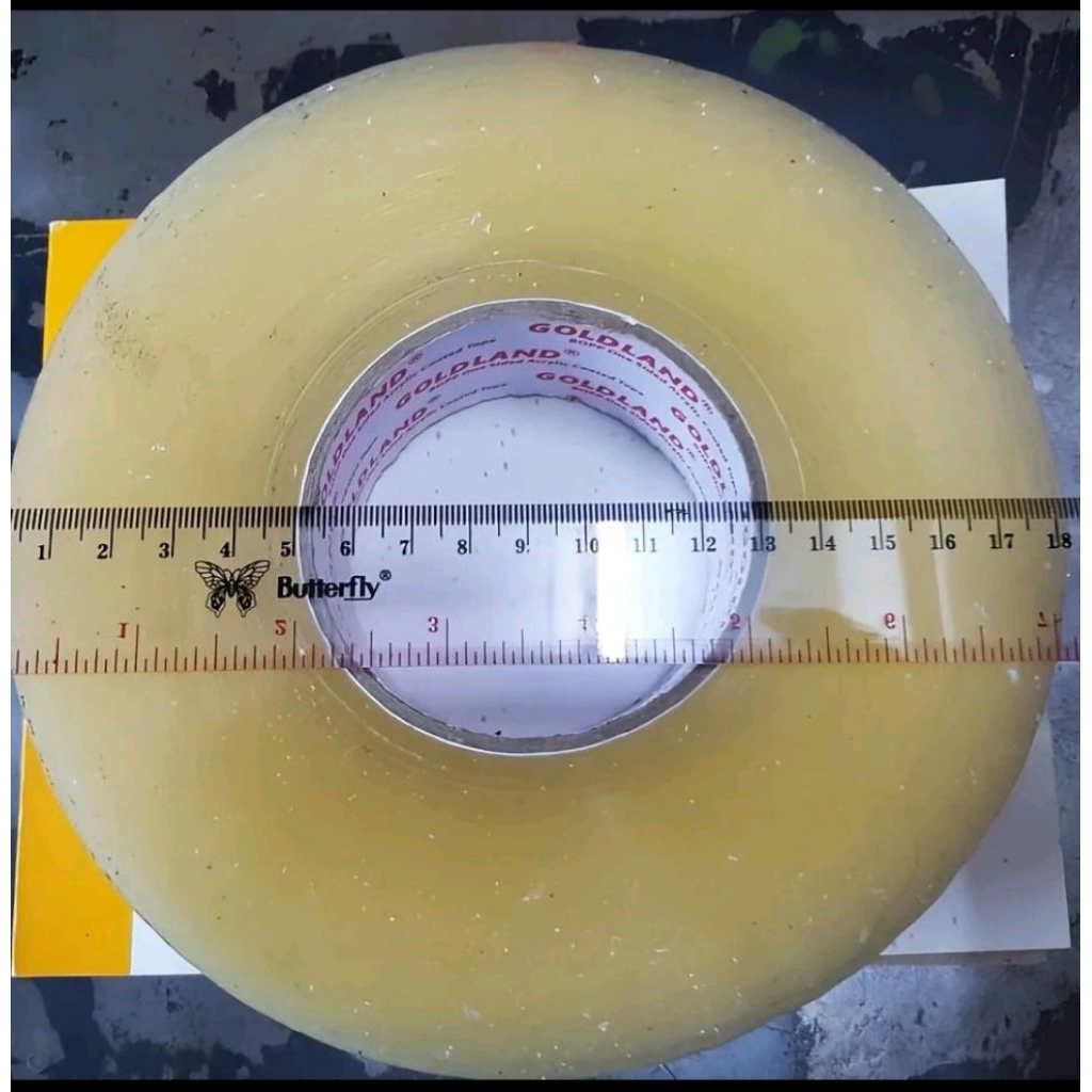 lakban bening 500yard lakban jumbo 2inch