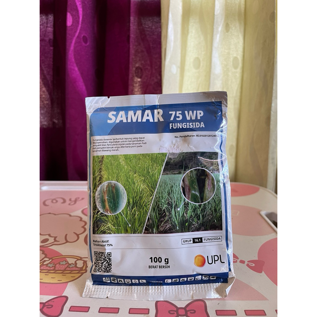 SAMAR 75 WP 100 GRAM FUNGISIDA (Trisiklazol 75%)