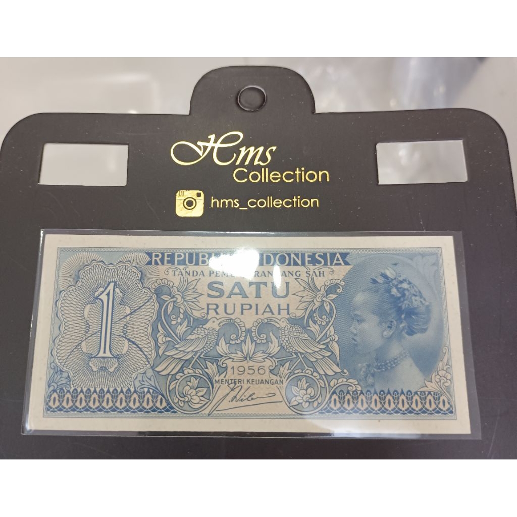 Uang 1 Rupiah kuno Gress UNC