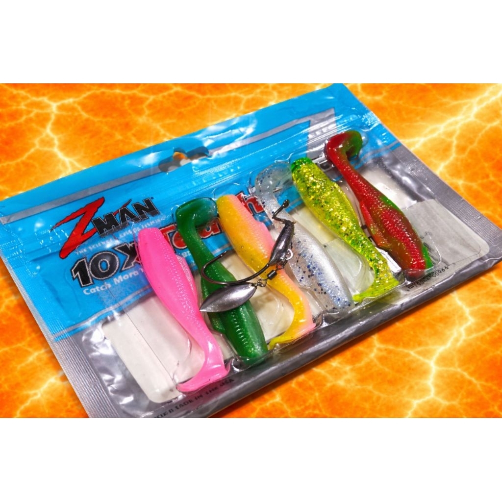 SOFTLURE ZMAN MINNOWZ 8cm Hook blade 3/0 1 pcs